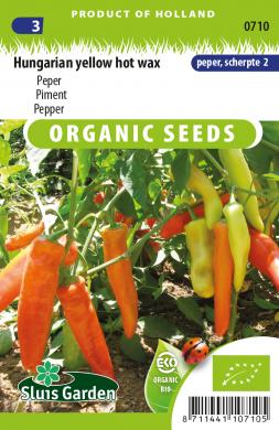 Pepper Hungarian Hot Wax BIO (Capsicum) 25 seeds